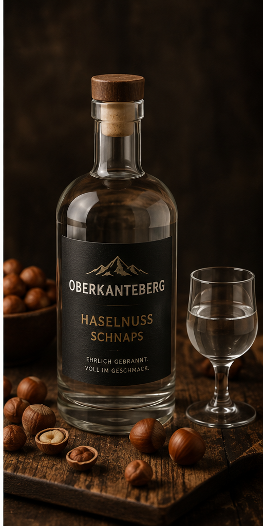 Oberkanteberg Haselnuss-Schnaps